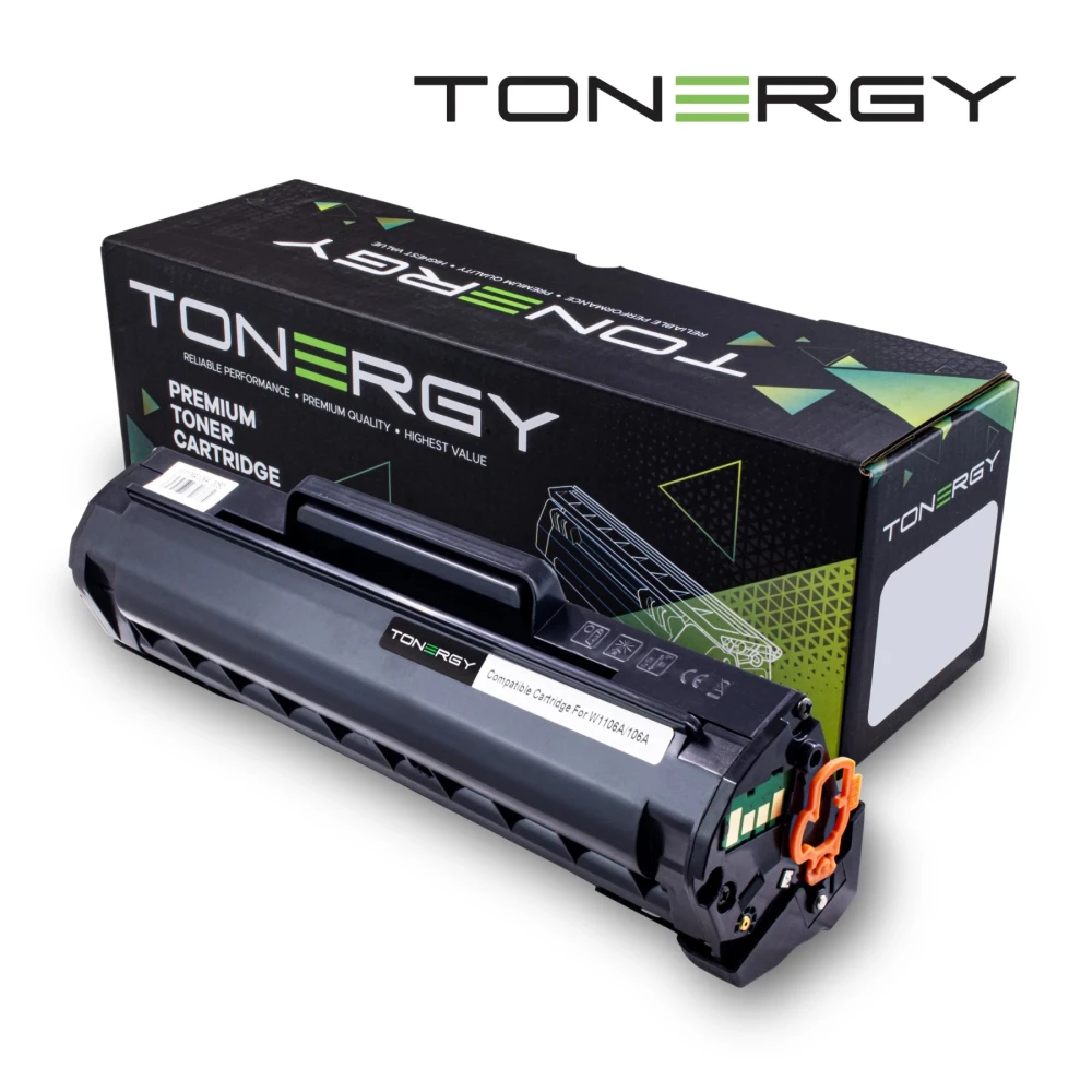 Tonergy HP 106A W1106A Черен