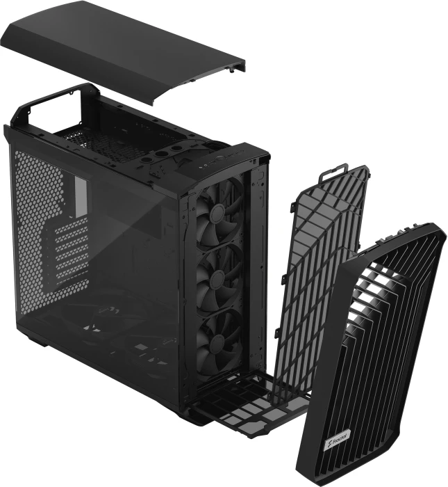 FRACTAL DESIGN Torrent Black TG Light