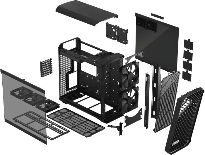FRACTAL DESIGN Torrent Black TG Light