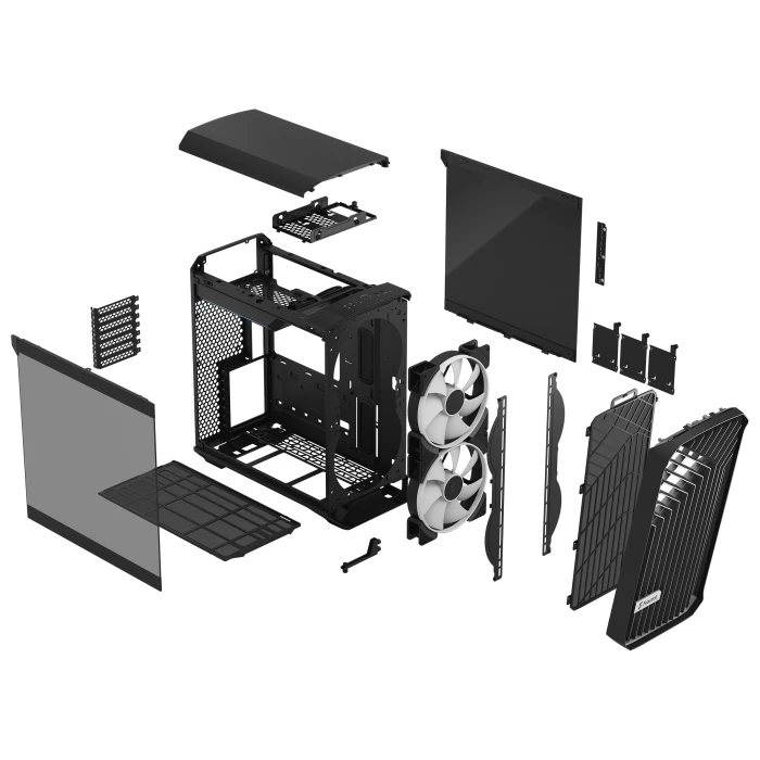 FRACTAL DESIGN TORRENT COMPACT BLACK RGB TG Light Tint