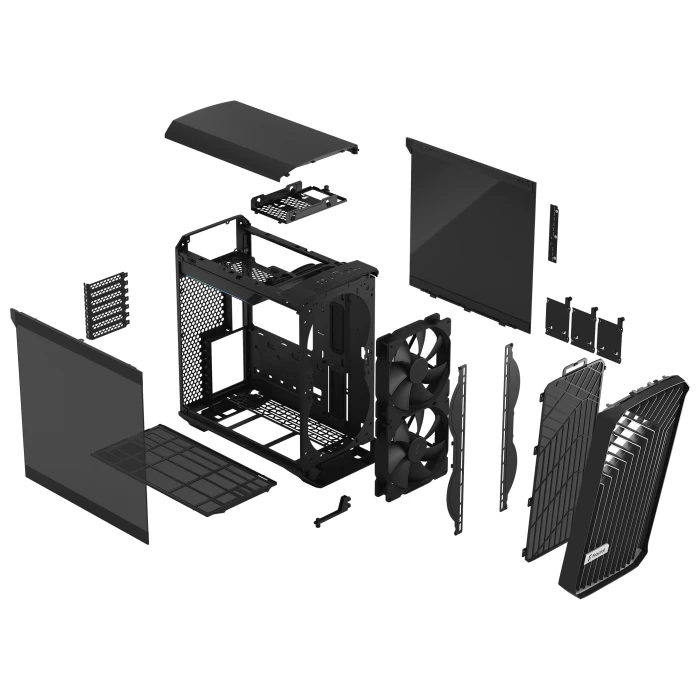 FRACTAL DESIGN TORRENT COMPACT BLACK TG DARK Tint