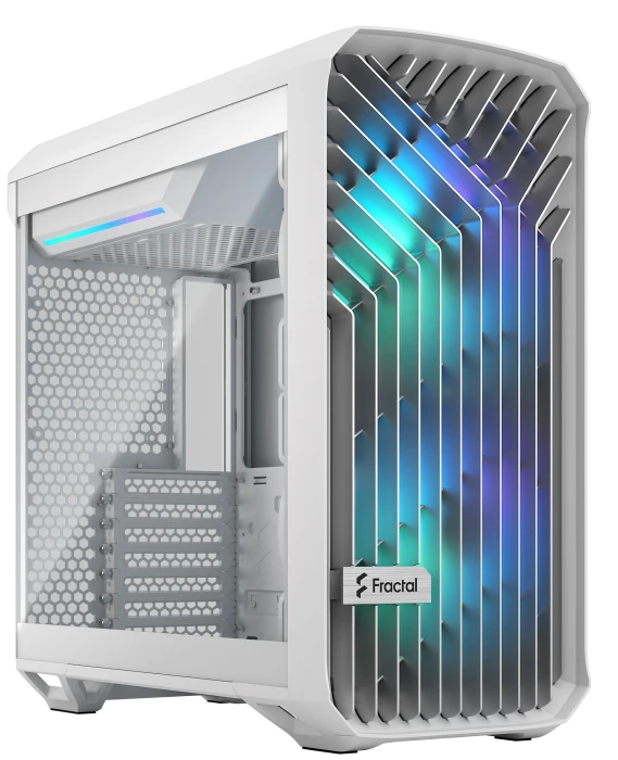 FRACTAL DESIGN TORRENT COMPACT WHITE RGB TG Clear Tint