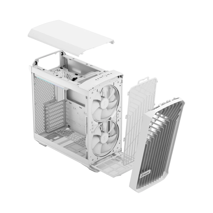 FRACTAL DESIGN TORRENT COMPACT WHITE RGB TG Clear Tint