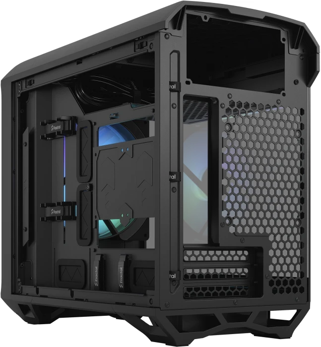 FRACTAL DESIGN Torrent Nano Black RGB TG Light Tint