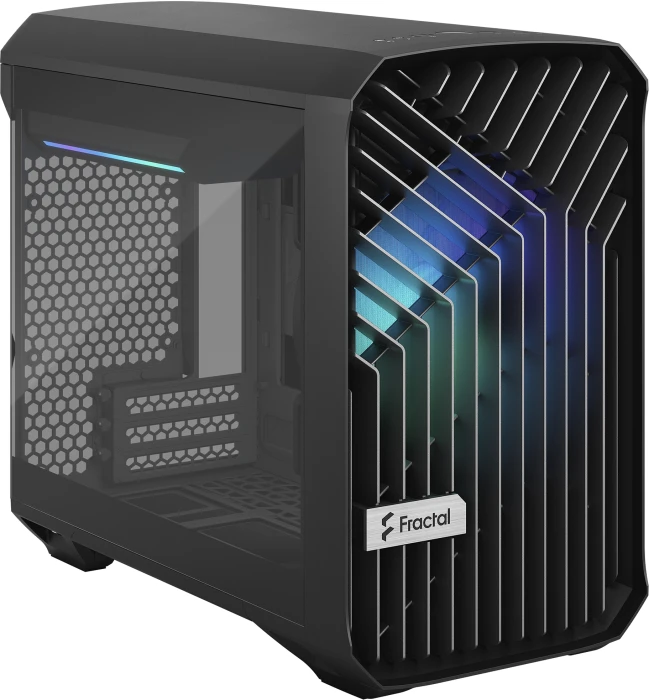 FRACTAL DESIGN Torrent Nano Black RGB TG Light Tint