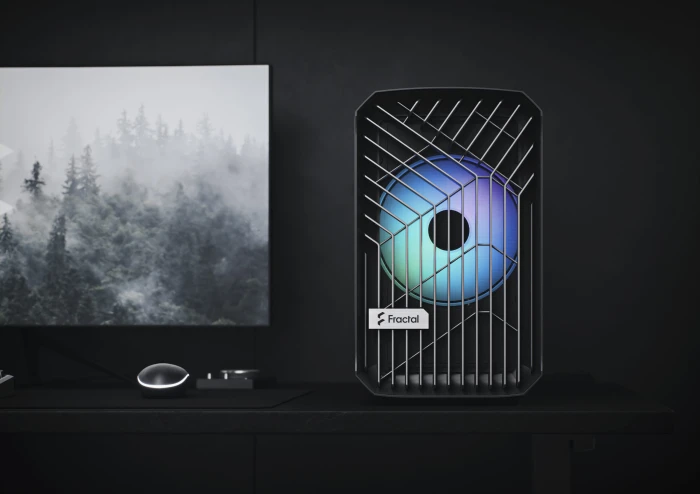 FRACTAL DESIGN Torrent Nano Black RGB TG Light Tint