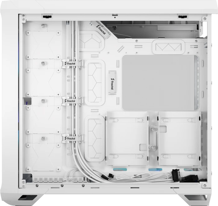 FRACTAL DESIGN Torrent White RGB TG Clear