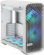FRACTAL DESIGN Torrent White RGB TG Clear