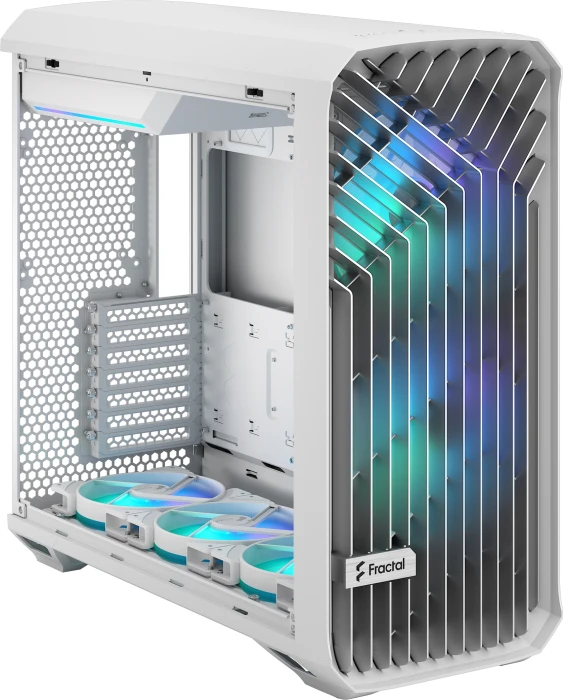 FRACTAL DESIGN Torrent White RGB TG Clear