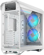 FRACTAL DESIGN Torrent White RGB TG Clear