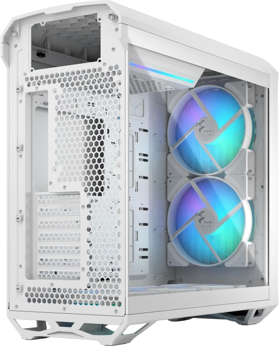FRACTAL DESIGN Torrent White RGB TG Clear
