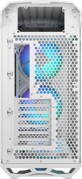 FRACTAL DESIGN Torrent White RGB TG Clear