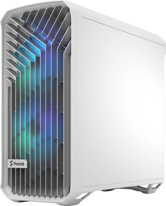 FRACTAL DESIGN Torrent White RGB TG Clear