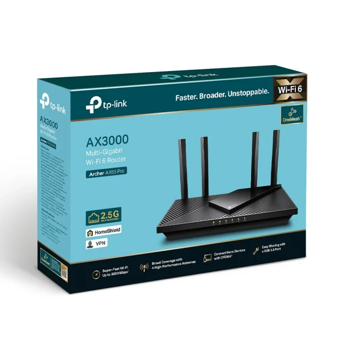 TP-Link Archer AX55 Pro AX3000 с 2.5G