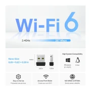 TP-Link Archer TX1U Nano AX300 Wi-Fi 6