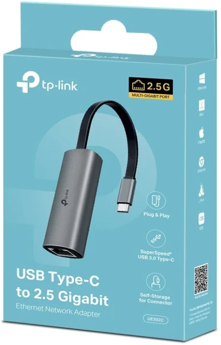 TP-Link UE302C USB Type-C > 2.5Gb LAN