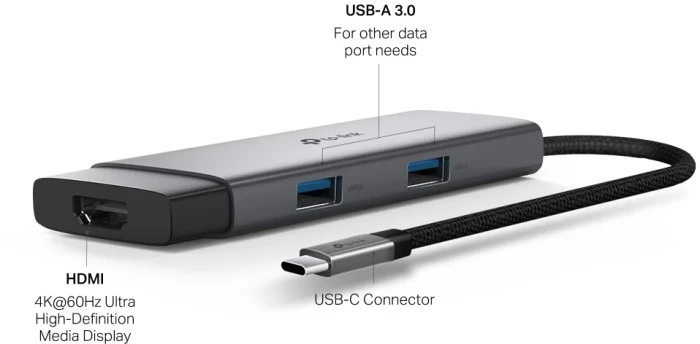 TP-Link UH5020C Type-C 5 in 1 Hub