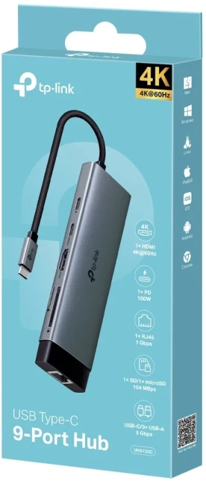 TP-Link UH9120C Type-C 9 in 1 Hub