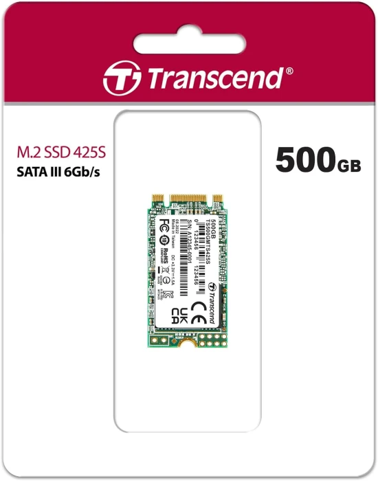 Transcend 425S M.2 2242 SATA 500GB