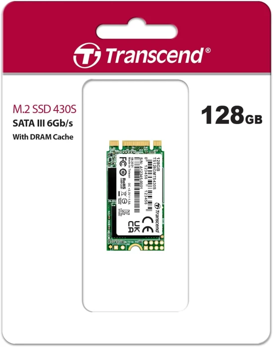 Transcend 430S M.2 2242 SATA 128GB