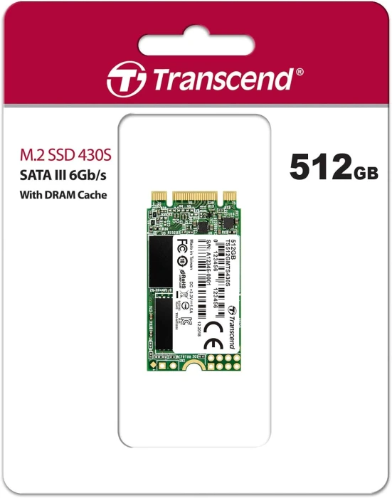 Transcend 430S M.2 2242 SATA 512GB