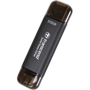 Transcend SSD ESD310C Black 512GB