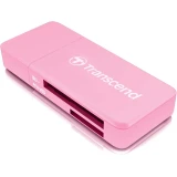 Transcend SD/microSD Card Reader Pink