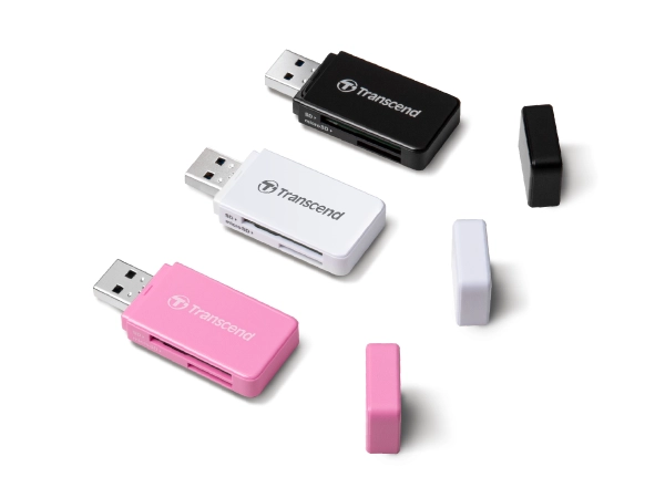 Transcend SD/microSD Card Reader White
