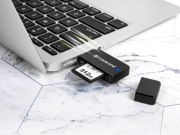 Transcend SD/microSD Card Reader White