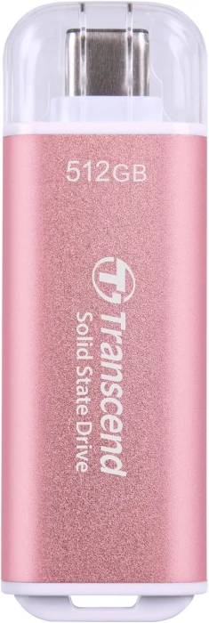Transcend SSD ESD300P Pink 512GB