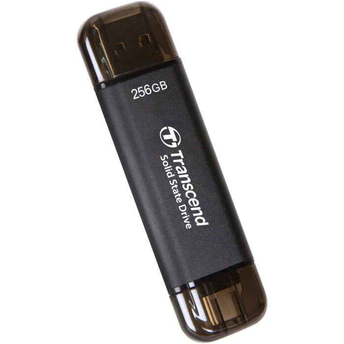 Transcend SSD ESD310C Black 256GB