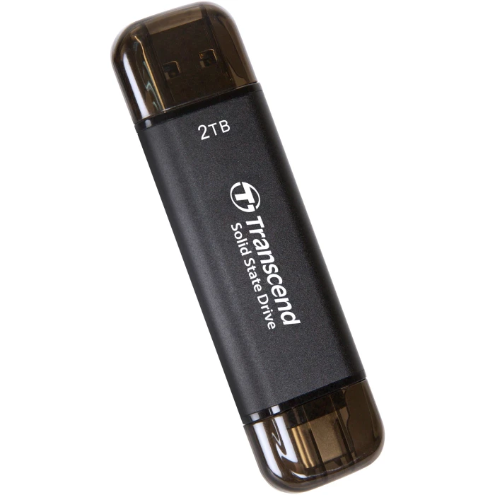 Transcend SSD ESD310C Black 2TB