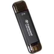 Transcend SSD ESD310C Black 2TB
