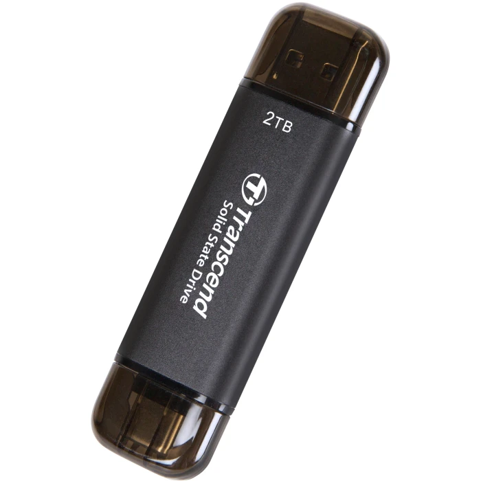 Transcend SSD ESD310C Black 2TB