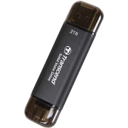 Transcend SSD ESD310C Black 2TB