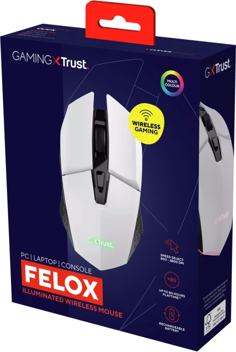 TRUST GXT110 Felox Wireless White