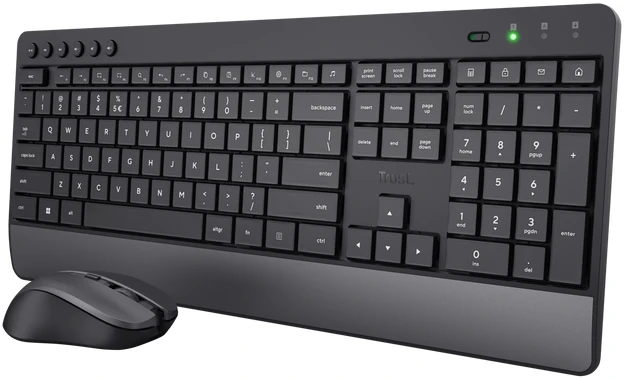 TRUST Trezo Wireless Deskset Eco US
