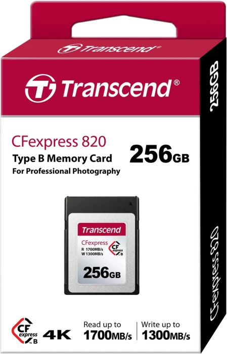 Transcend 820 CFExpress Type B 256GB