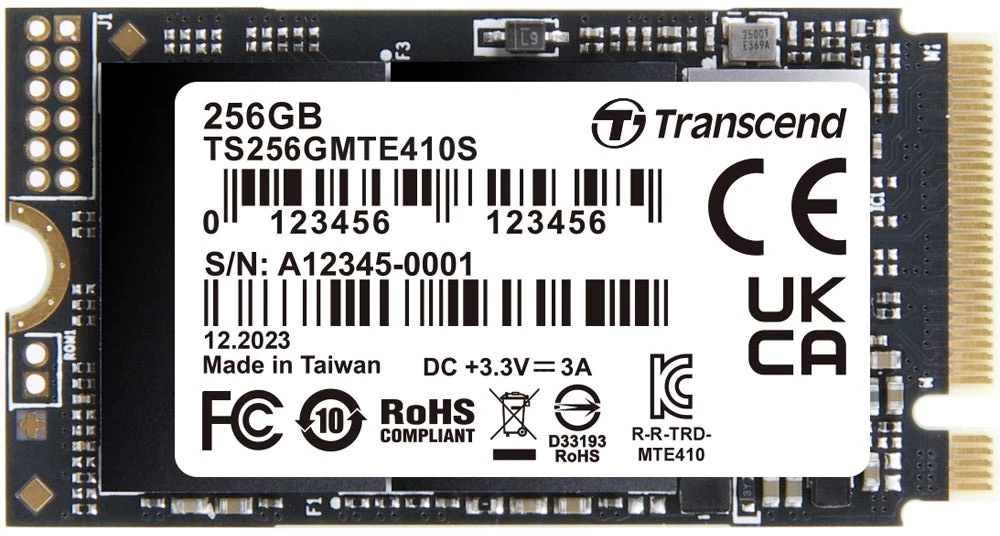 Transcend 410S M.2 2242 PCIe 256GB