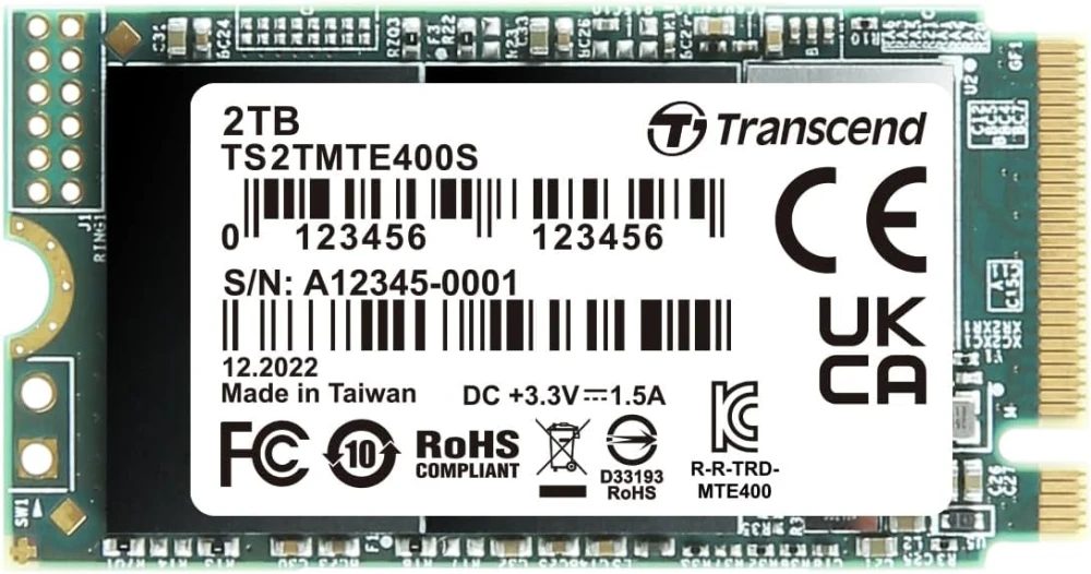 Transcend 400S M.2 2242 PCIe 2TB