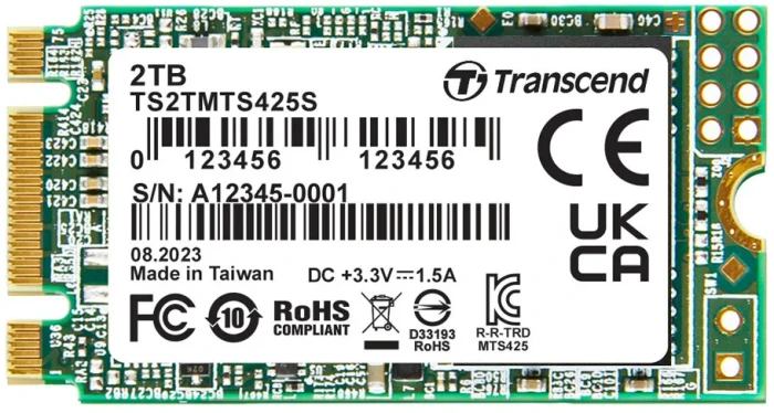 Transcend 425S M.2 2242 SATA 2TB