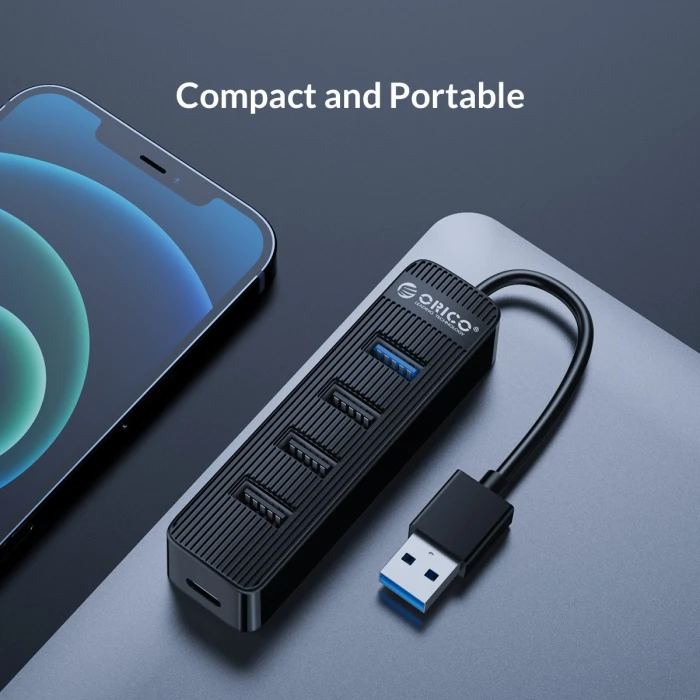 Orico хъб USB3.0/2.0 HUB 4 ports - TWU32-4A