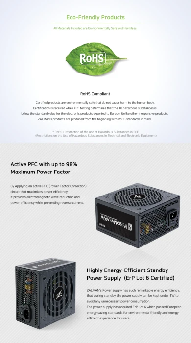 Zalman MegaMax 600W