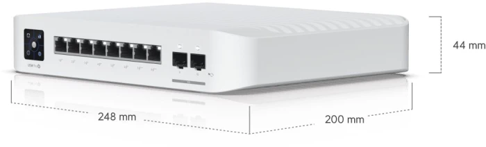 Ubiquiti USW-Pro-8-PoE-EU (120W)