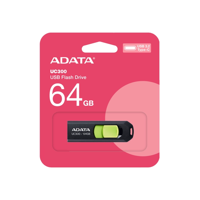 ADATA UC300 64GB USB-C Black