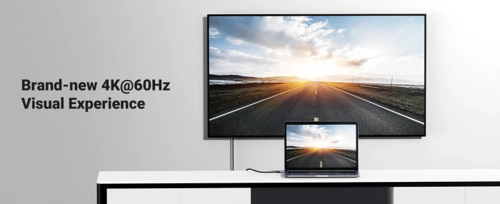 Ugreen кабел USB3.1 Type-C Gen2 M/M US355, 10Gbps, 100W, 5A, 1m - 80150