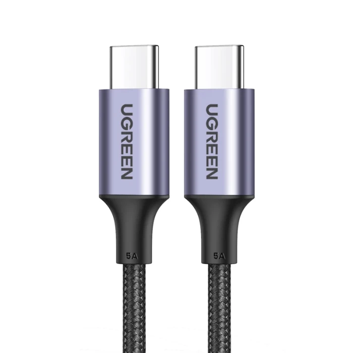 Ugreen кабел USB 2.0 Type-C M/M US316, 100W, 5A, 3m - 90120