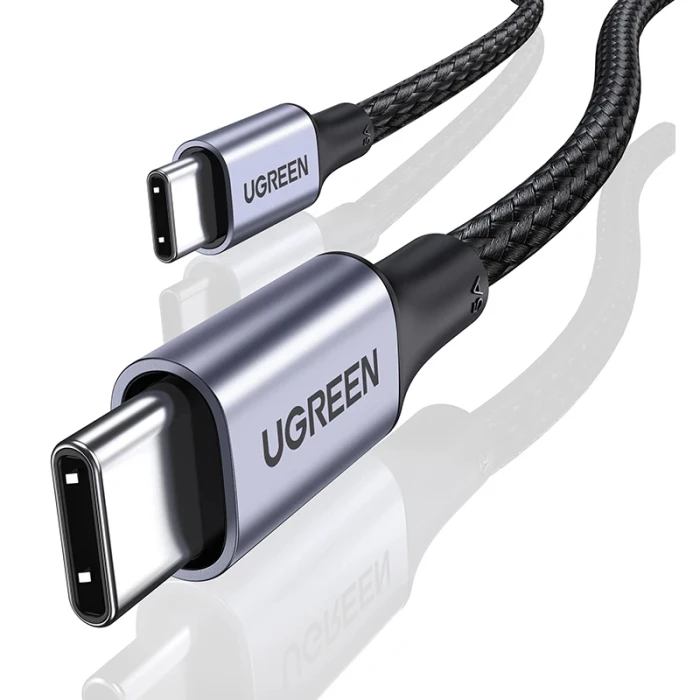 Ugreen кабел USB 2.0 Type-C M/M US316, 100W, 5A, 3m - 90120