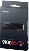 SAMSUNG 9100 PRO Heatsink PCIe5 - 4TB