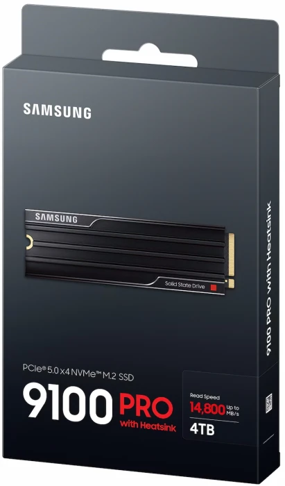 SAMSUNG 9100 PRO Heatsink PCIe5 - 4TB